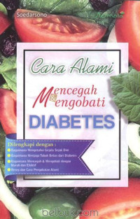 Cara Alami Mencegah & Mengobati Diabetes