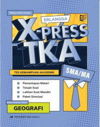 Image of Erlangga X-Press TKA Geografi SMA