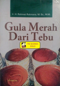 Gula Merah Dari tebu