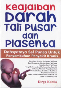 Keajaiban Darah Tali Pusar dan Plasenta