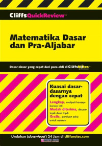 Matematika Dasar dan Pra-Aljabar