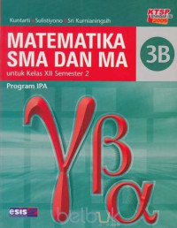 Matematika SMA Dan MA Untuk Kelas XII Semester 2 Program IPA