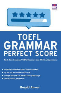 TOEFL Grammar Perfect Score